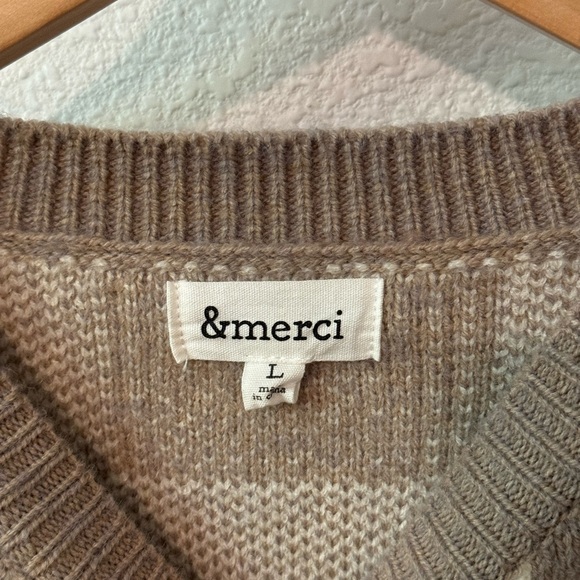 Checkered Sweater Roolee - Picture 2 of 2